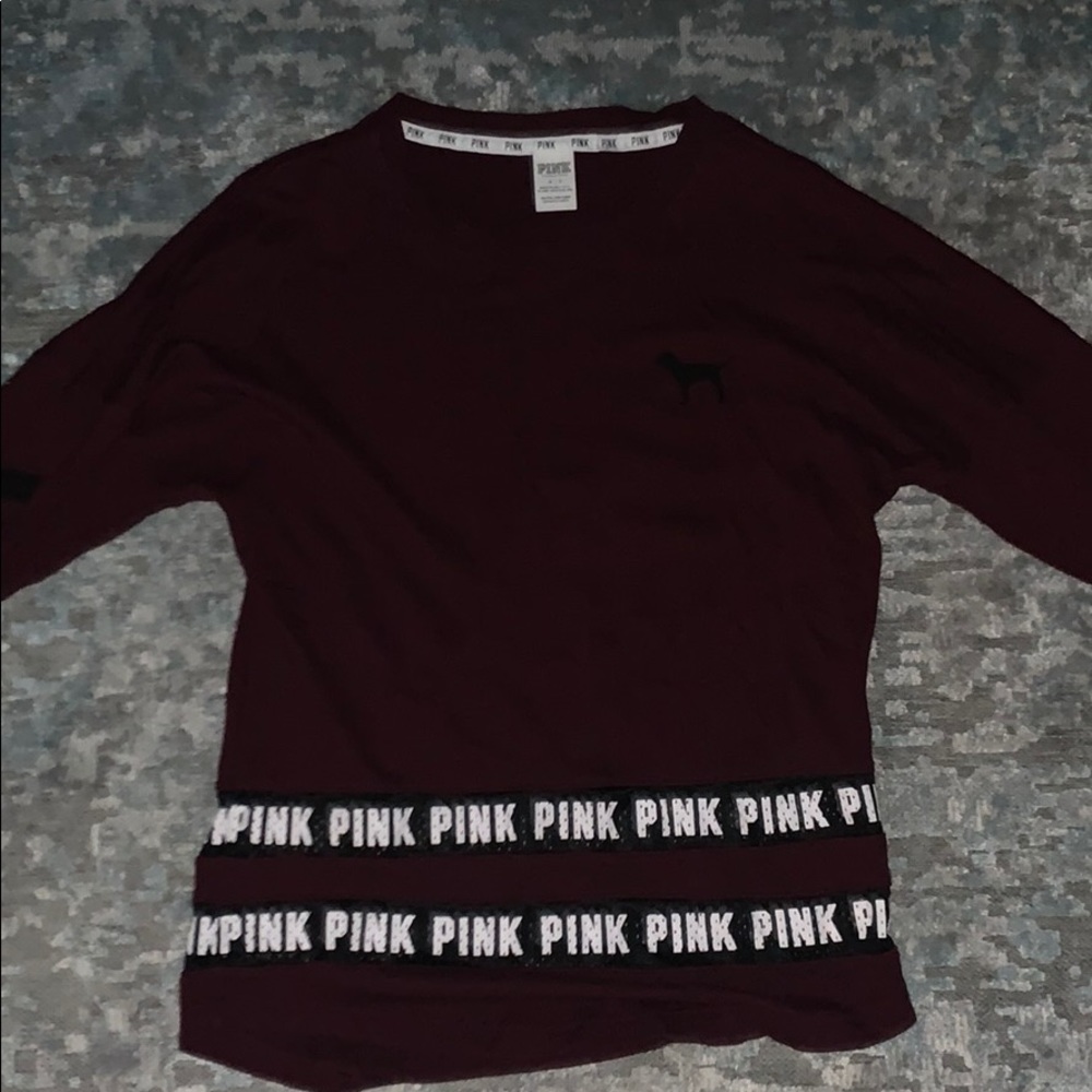 Maroon Victoria Secret Sweater